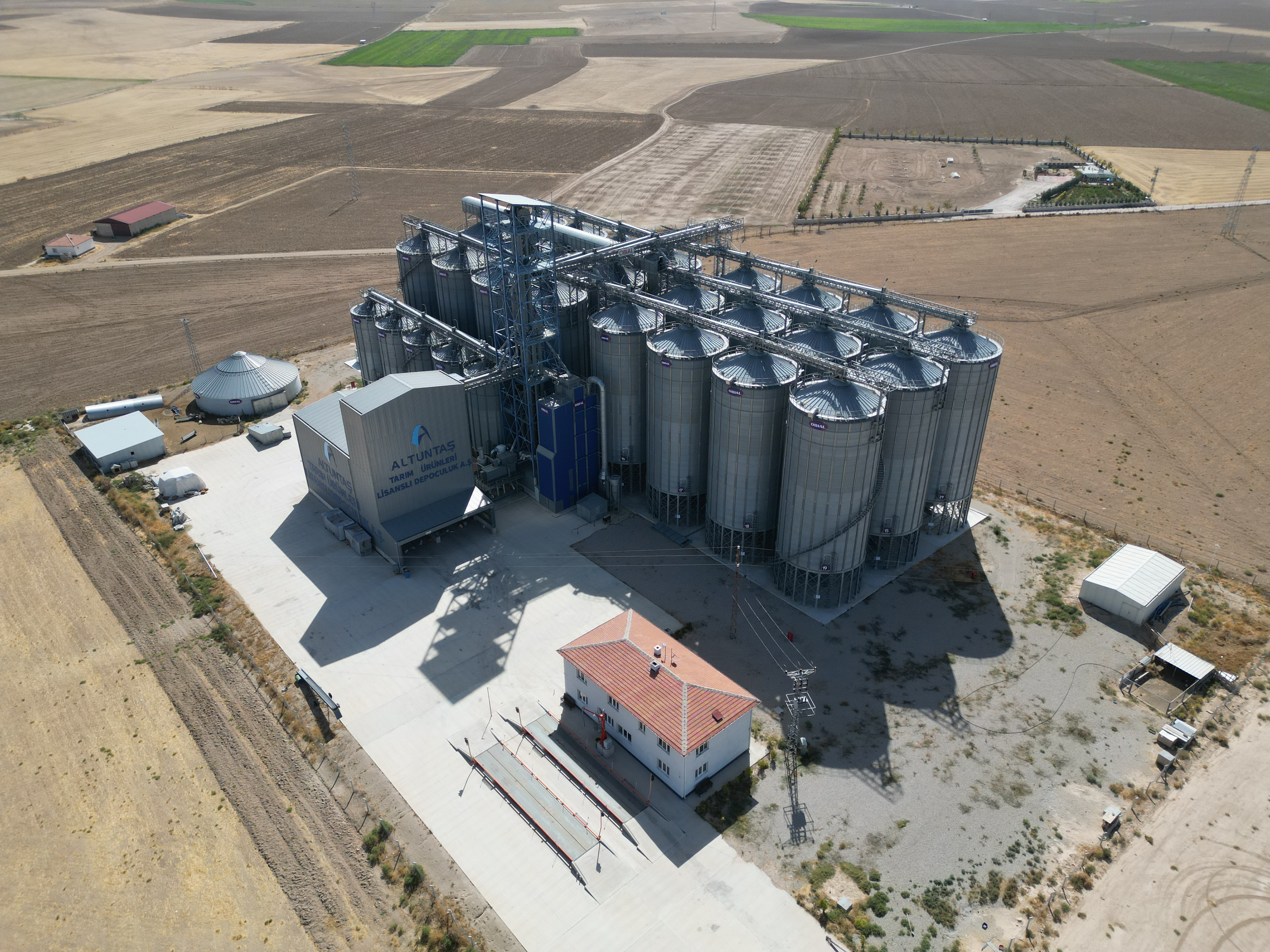 OBIAL Ãœretim Tesisi - Ã‡elik Silo Ä°malat FabrikasÄ±