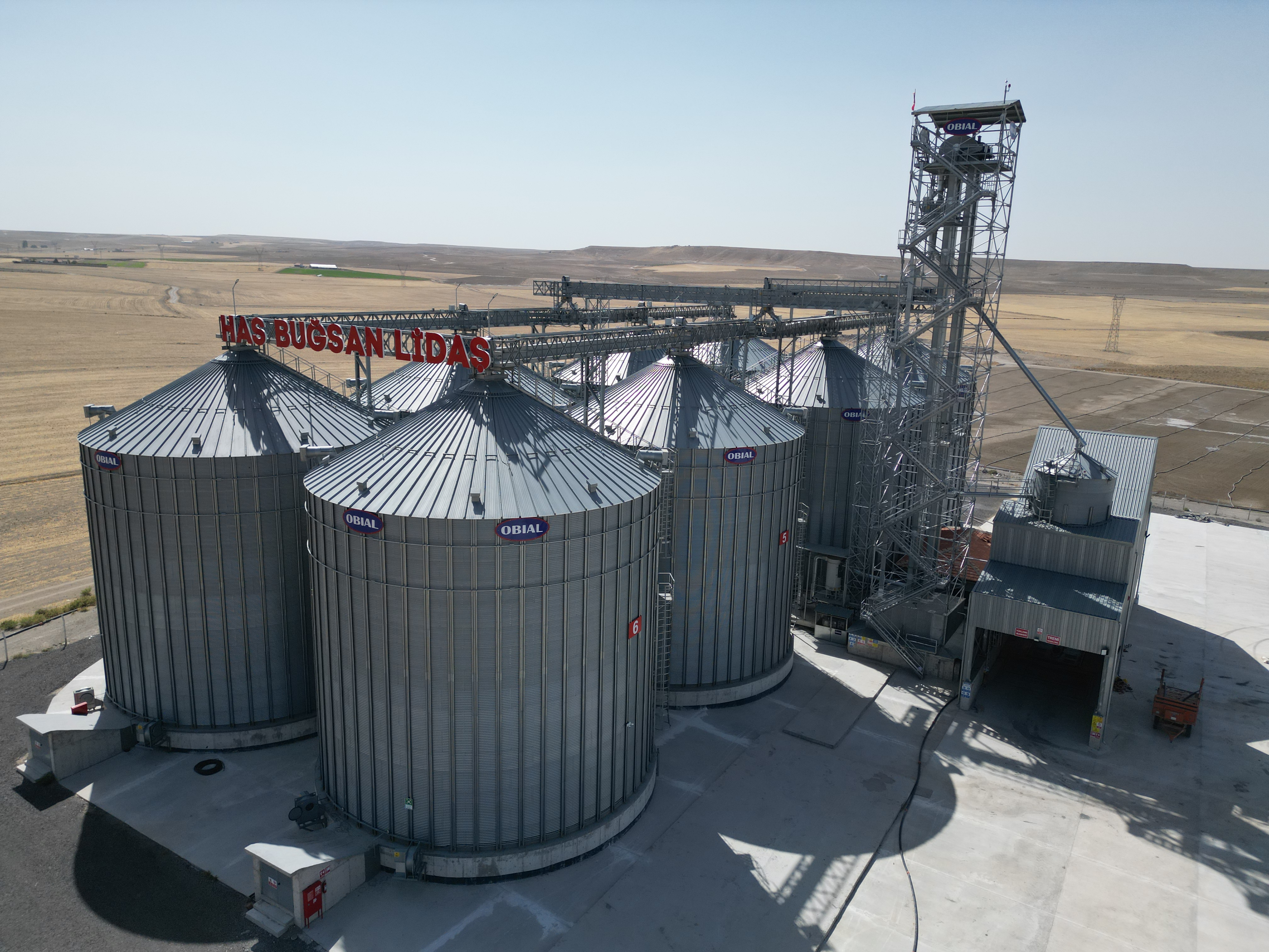 OBIAL Ãœretim Tesisi - Ã‡elik Silo Ä°malat FabrikasÄ±