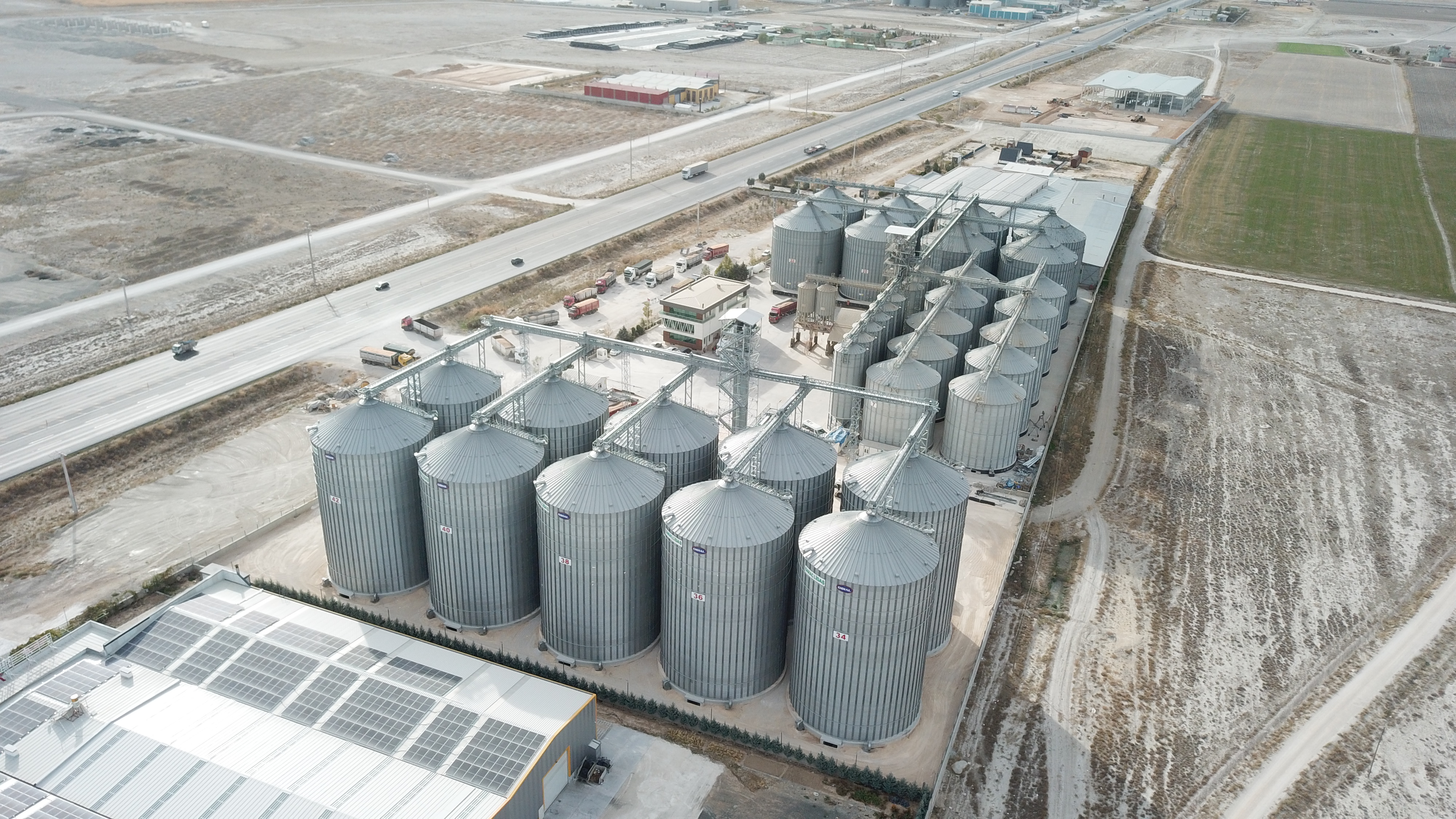 OBIAL Ãœretim Tesisi - Ã‡elik Silo Ä°malat FabrikasÄ±