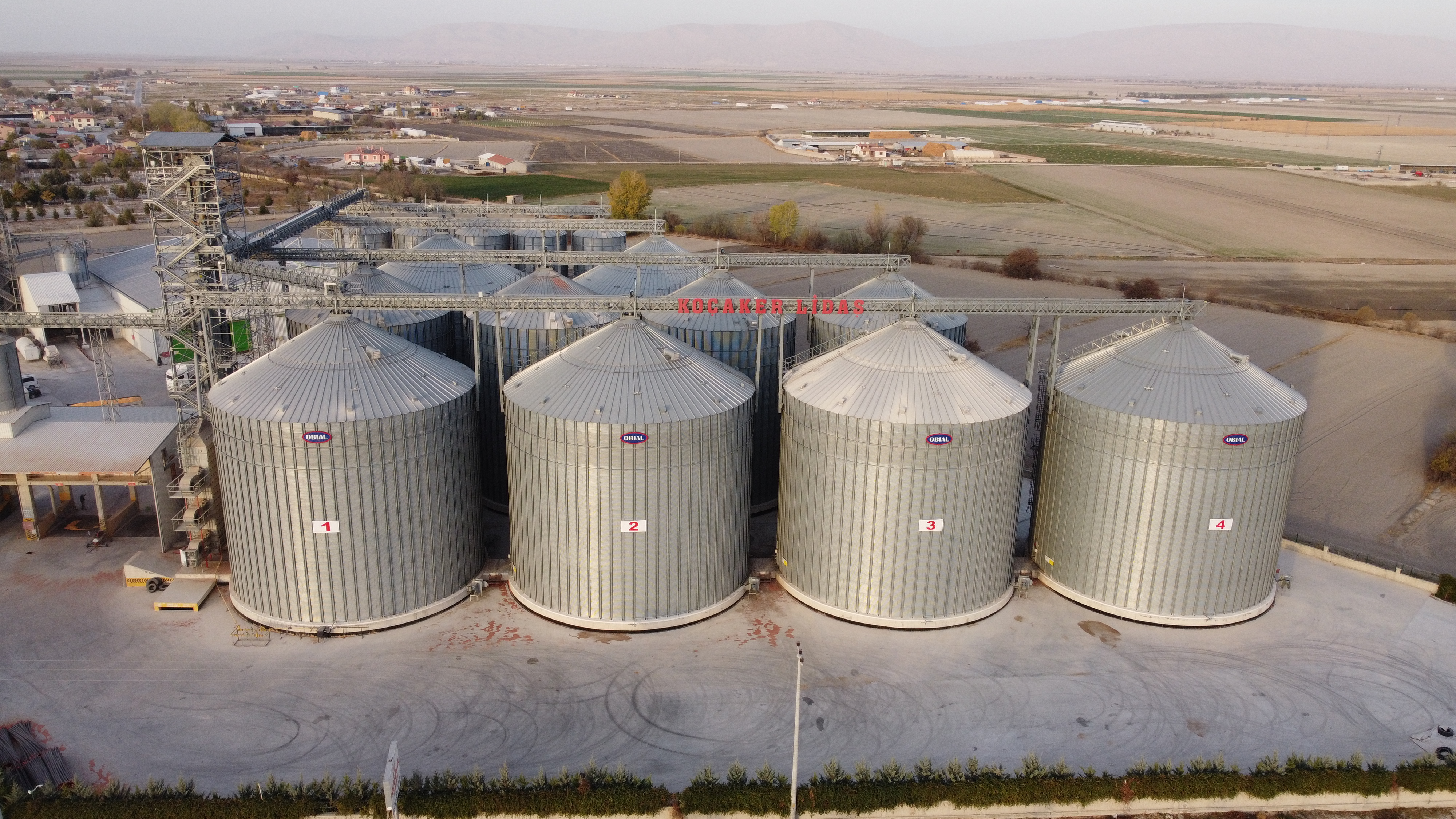 OBIAL Ãœretim Tesisi - Ã‡elik Silo Ä°malat FabrikasÄ±