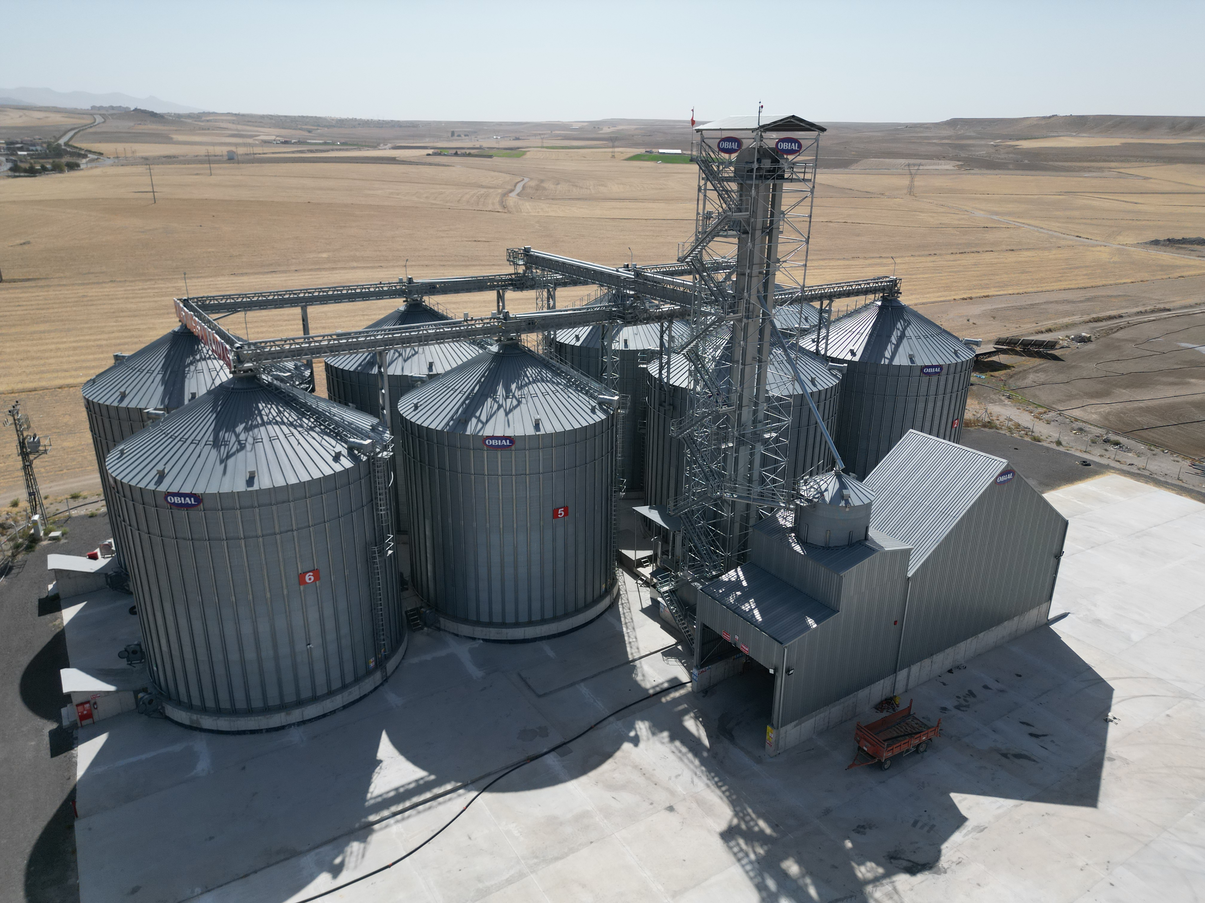 OBIAL Ãœretim Tesisi - Ã‡elik Silo Ä°malat FabrikasÄ±