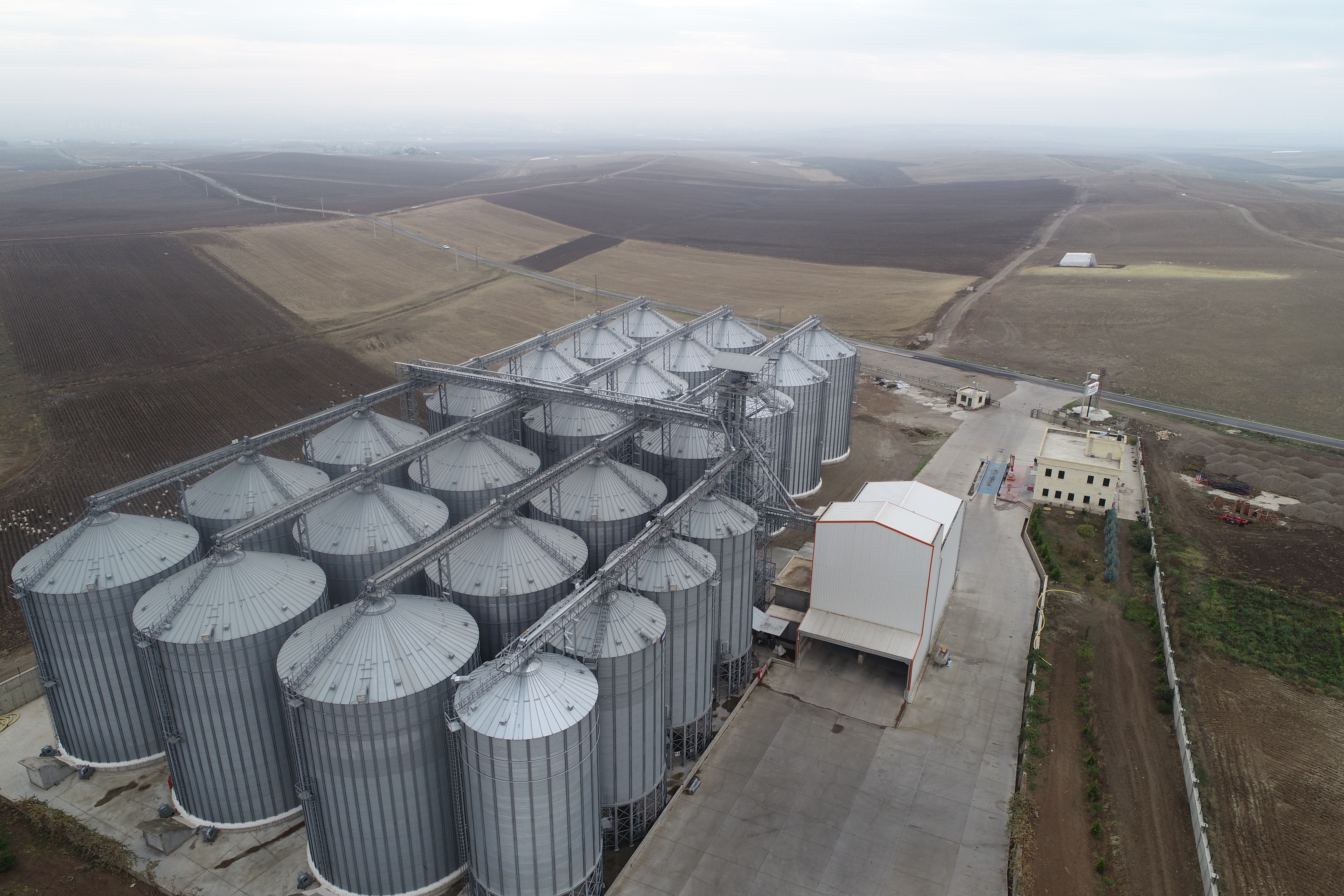 OBIAL Ãœretim Tesisi - Ã‡elik Silo Ä°malat FabrikasÄ±