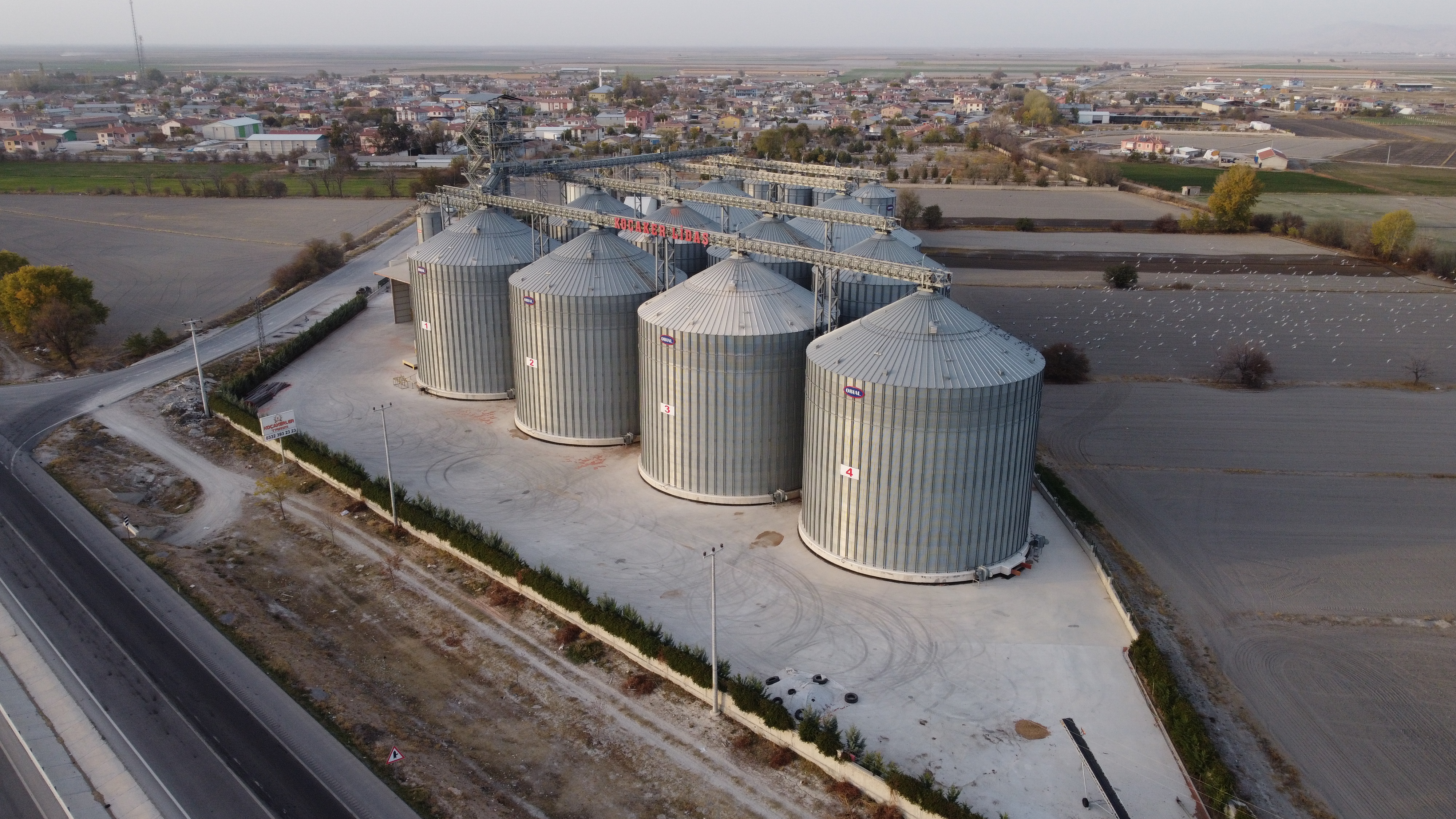 OBIAL Ãœretim Tesisi - Ã‡elik Silo Ä°malat FabrikasÄ±