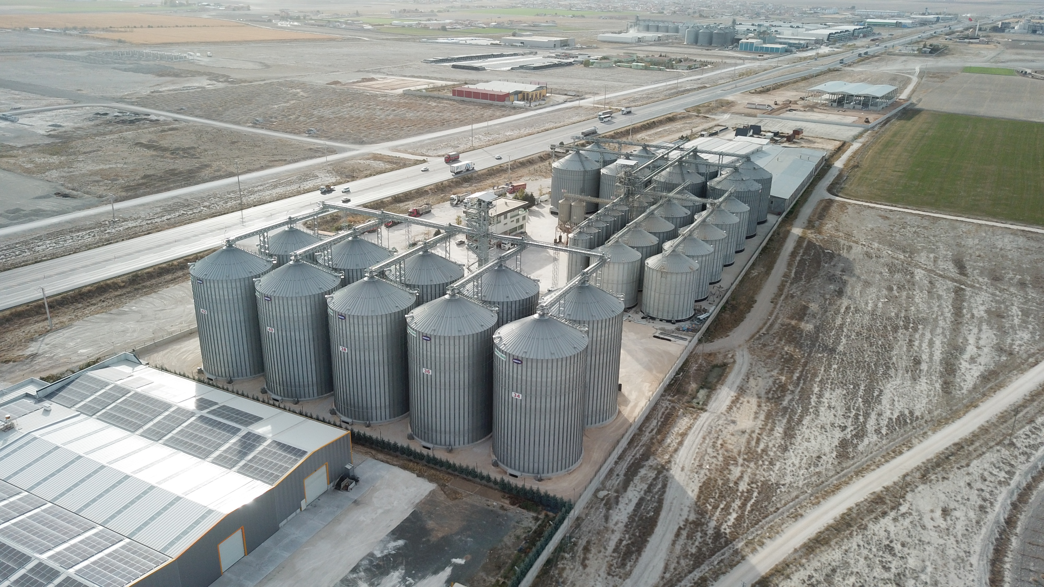 OBIAL Ãœretim Tesisi - Ã‡elik Silo Ä°malat FabrikasÄ±