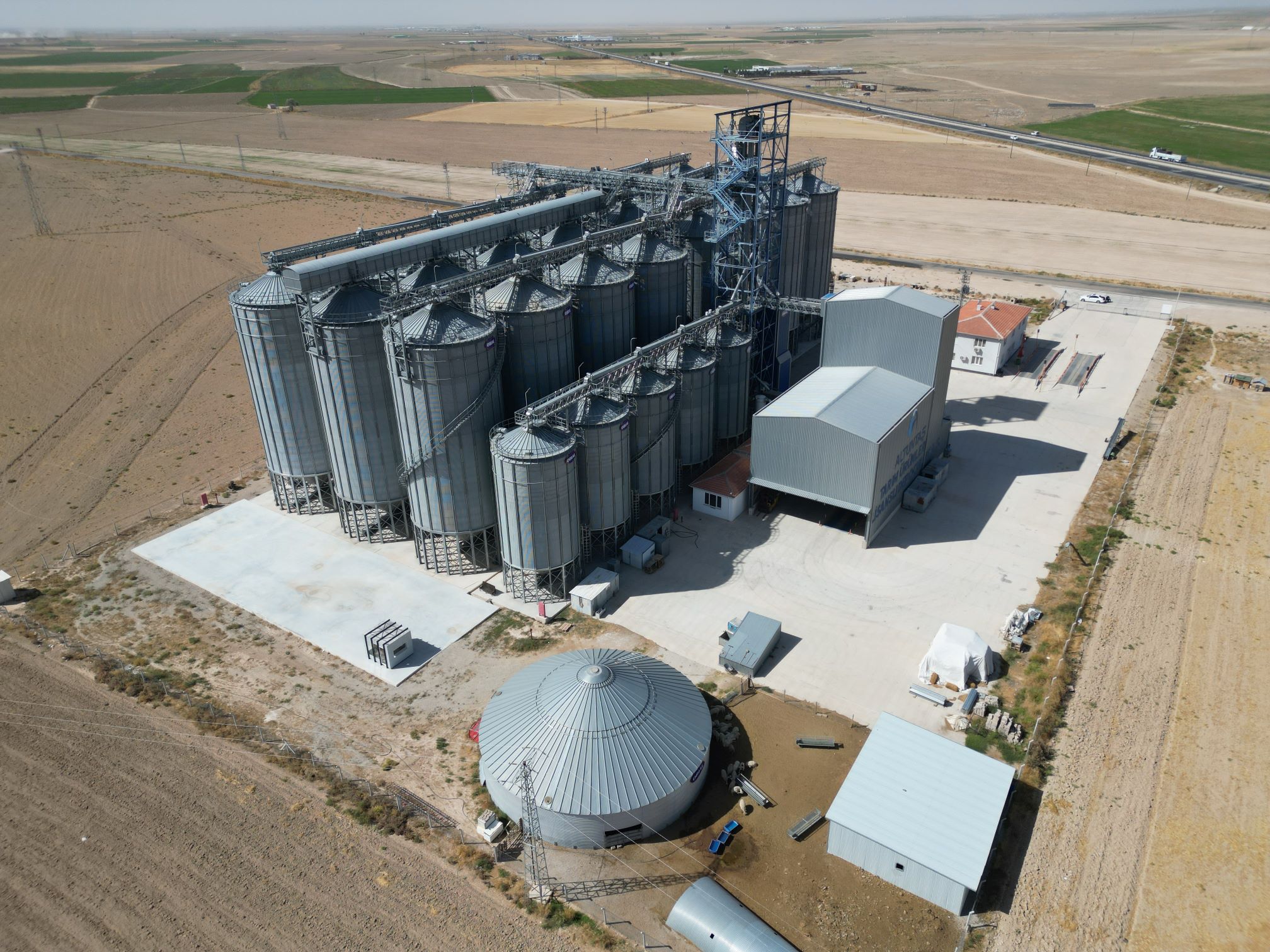 OBIAL Konik TabanlÄ± Ã‡elik Silo - Hopper Silo Sistemi