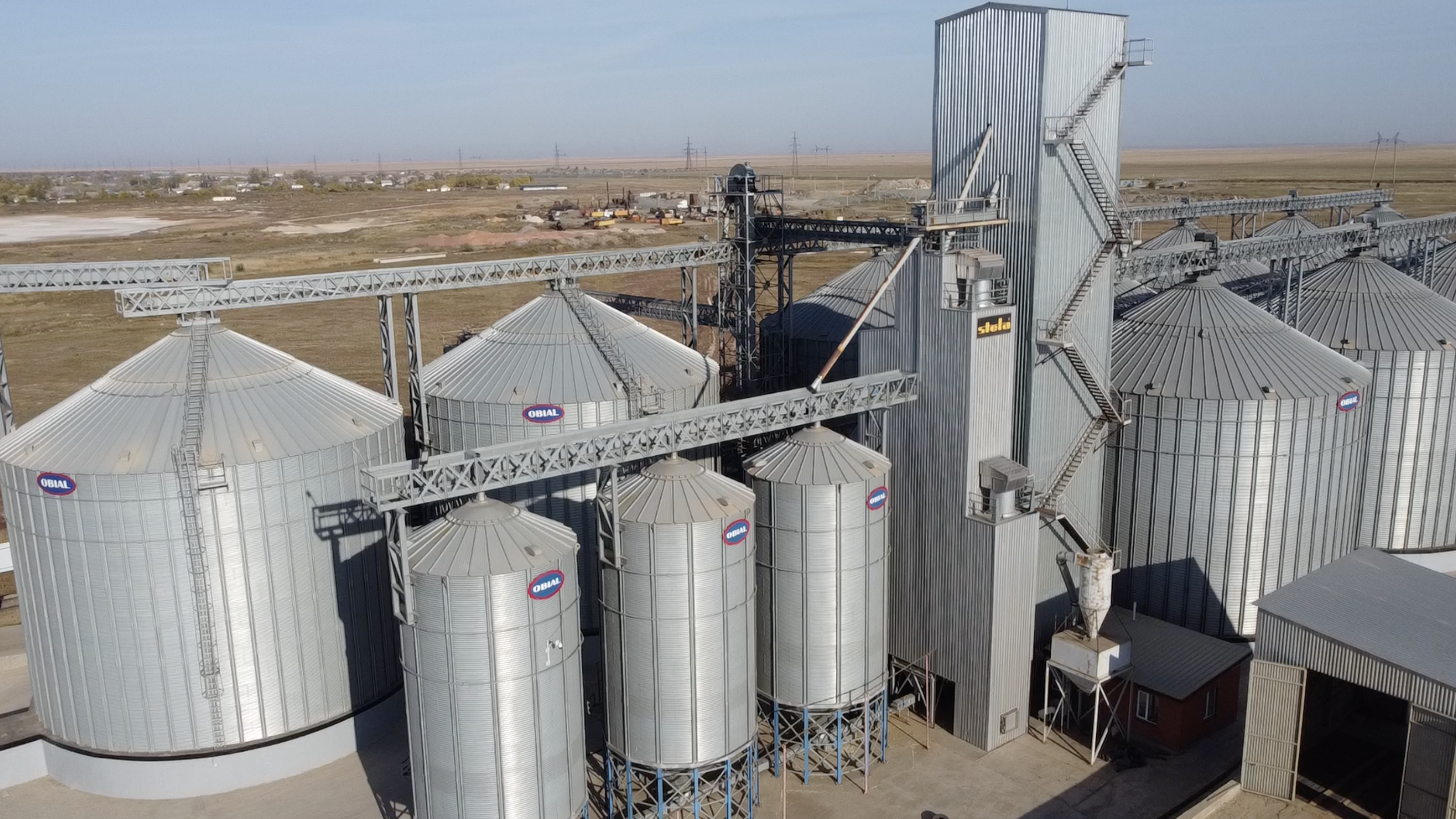 OBIAL Ãœretim Tesisi - Ã‡elik Silo Ä°malat FabrikasÄ±